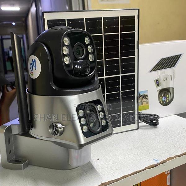 All Weather Dual Lens CCTV Security Solar Camera 4g Solar PTZ Camera - main view