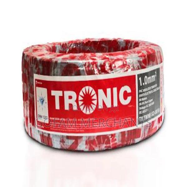 Tronic 1.0mm2 Twin With Earth Solid Electrical Cable – 90m