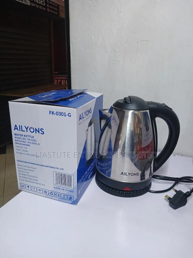 Ailyons Fk-0301 1.8l Electric Water Kettle - 1500w Stainless Steel