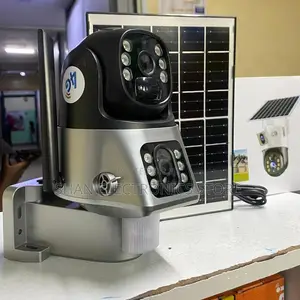4g Sim Solar PTZ Dual Camera Outdoor With Rechargeable Battery
