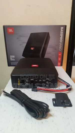 JBL Basspro Nano, a Compact Powered Car Subwoofer 200w.