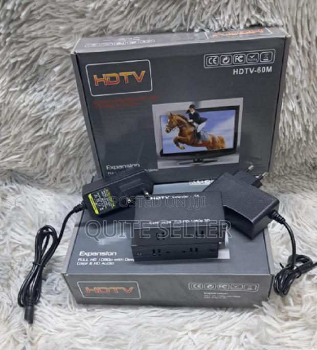 Hdmi Extender Cat5/Cat6 Ethernet Cable Extender Over Single 60 Meters - main view