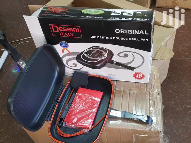 36cm Dessini Double Sided Grill Pan Made In Italy - main view