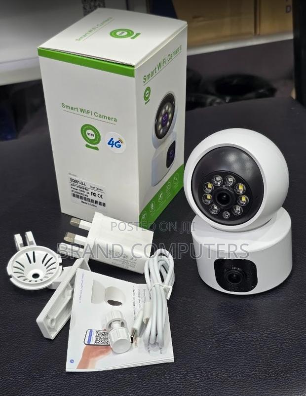 4g Indoor Wireless Smart Wifi Camera With Dual Lens - main view