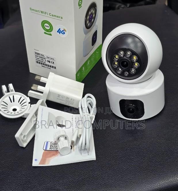 4g New 4mp Dual Lens Smart Home Indoor Wireless Security Camera