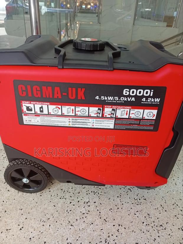 5kw Cigma Silent Gasoline Generator - main view