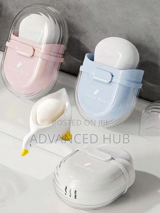 Acrylic Travel Soap Holder - main view