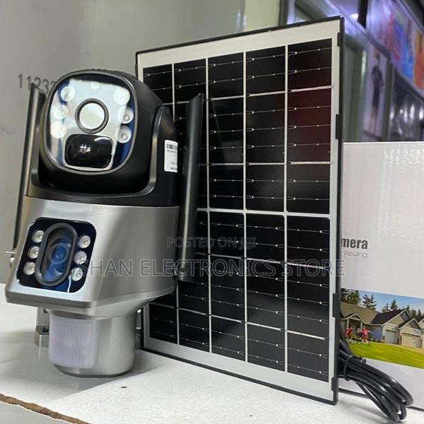 4g Solar Dual Lens Solar Camera –Outdoor Security CCTV - main view