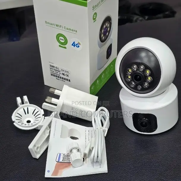 Intelligence Sim Card 4g Camera Indoor Dual Lens Mini Ip Camera