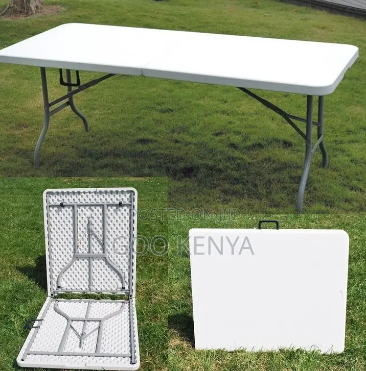 Home Table; Heavy Duty Banquet Outdoor Rectangular Folding Table