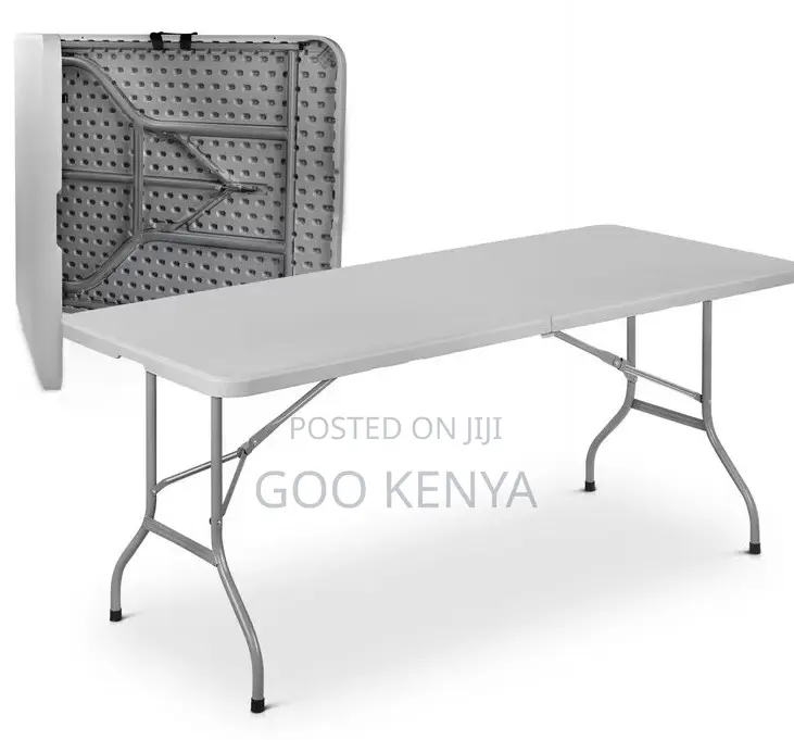 Home Table; Heavy Duty Banquet Outdoor Rectangular Folding Table