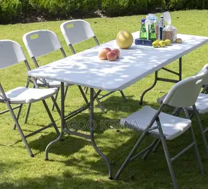 Home Table; Heavy Duty Banquet Outdoor Rectangular Folding Table
