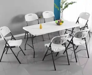 Home Table; Heavy Duty Banquet Outdoor Rectangular Folding Table