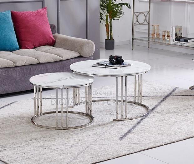 Petite Marble Centre Coffee Table - thumbnail 6