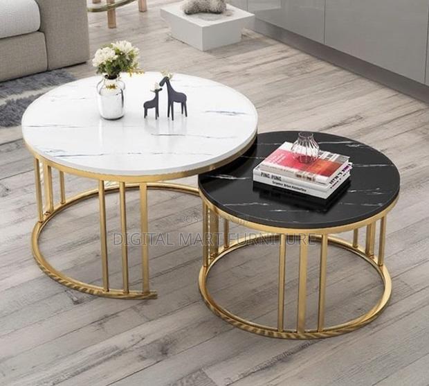 Petite Marble Centre Coffee Table - thumbnail 8