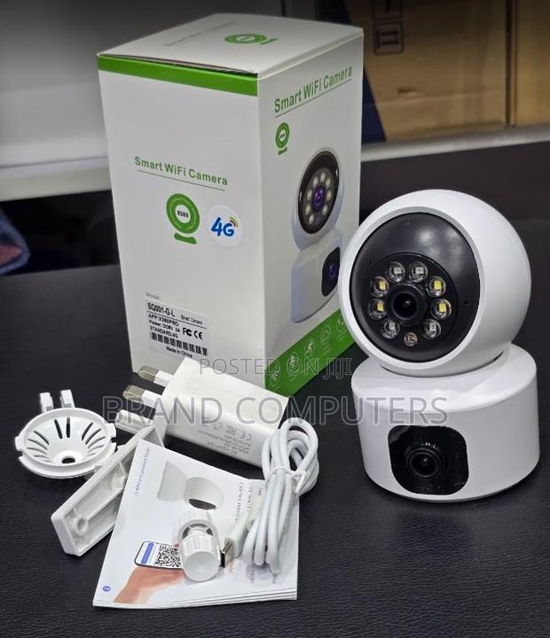 Sim Card 4g Camera Indoor Dual Lens Mini Camera Wireless Night Vision