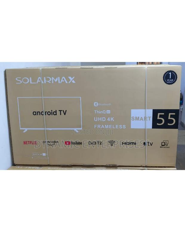 Solar Max 55 Inches Smart Android Digital Tv - main view