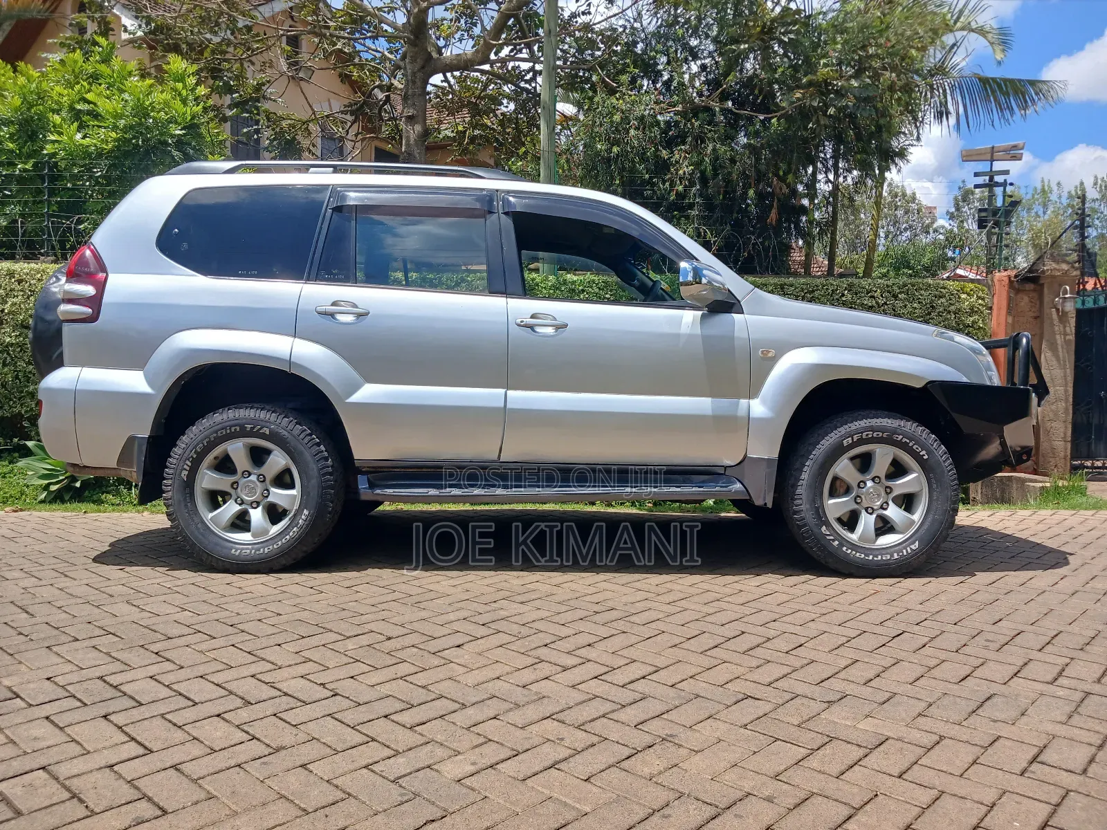 Toyota Land Cruiser Prado 2004 Silver