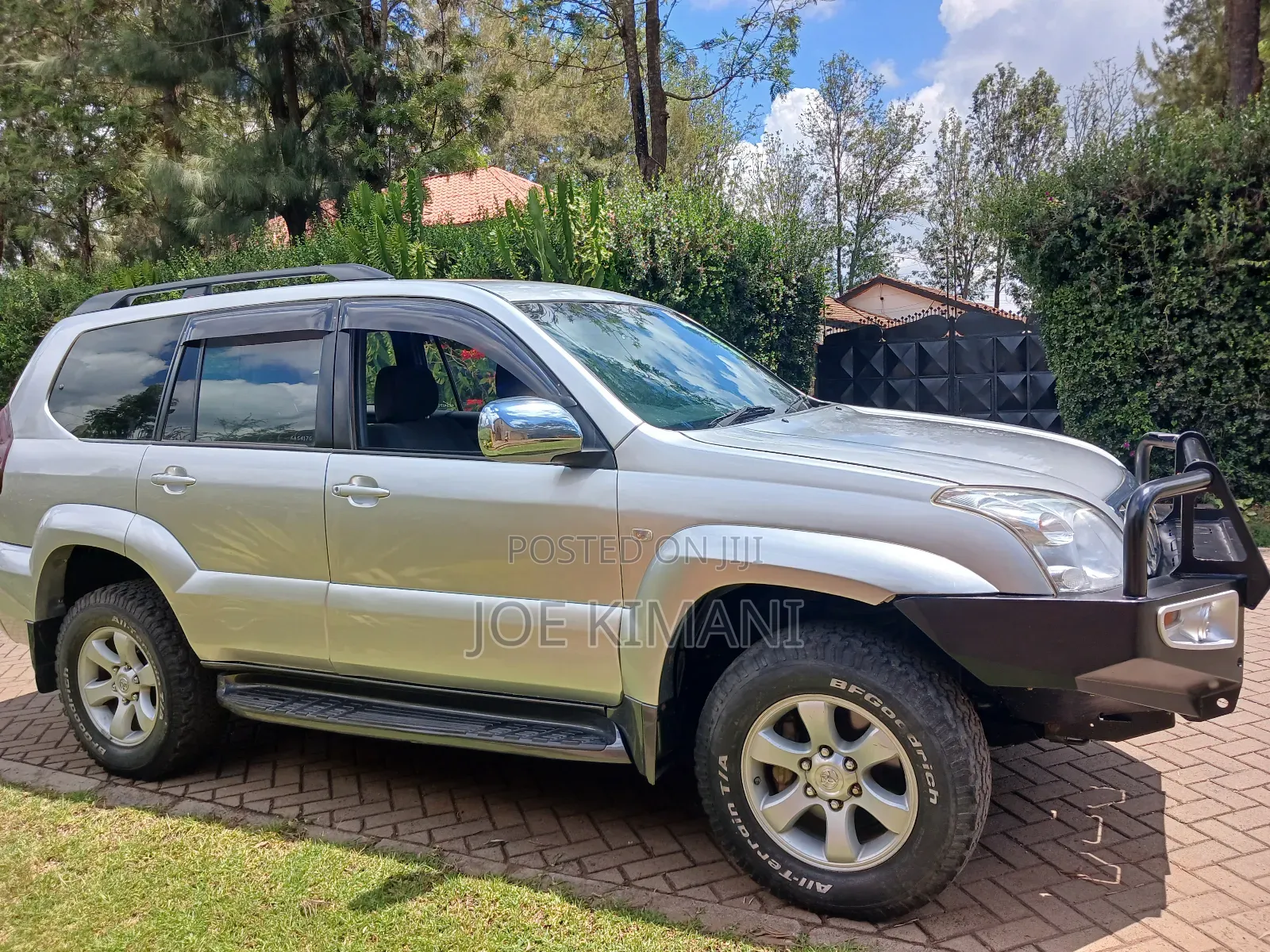Toyota Land Cruiser Prado 2004 Silver