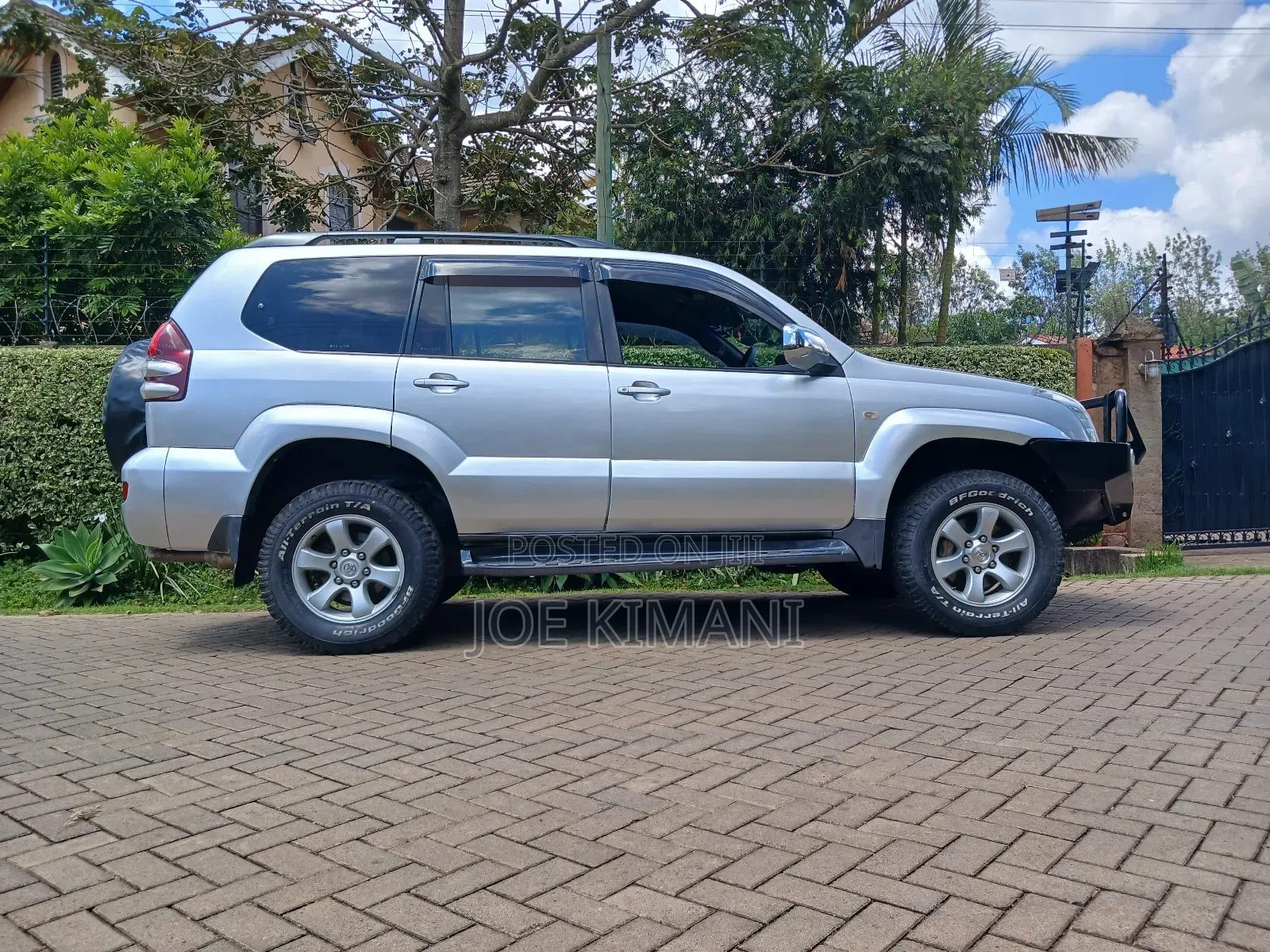 Toyota Land Cruiser Prado 2004 Silver