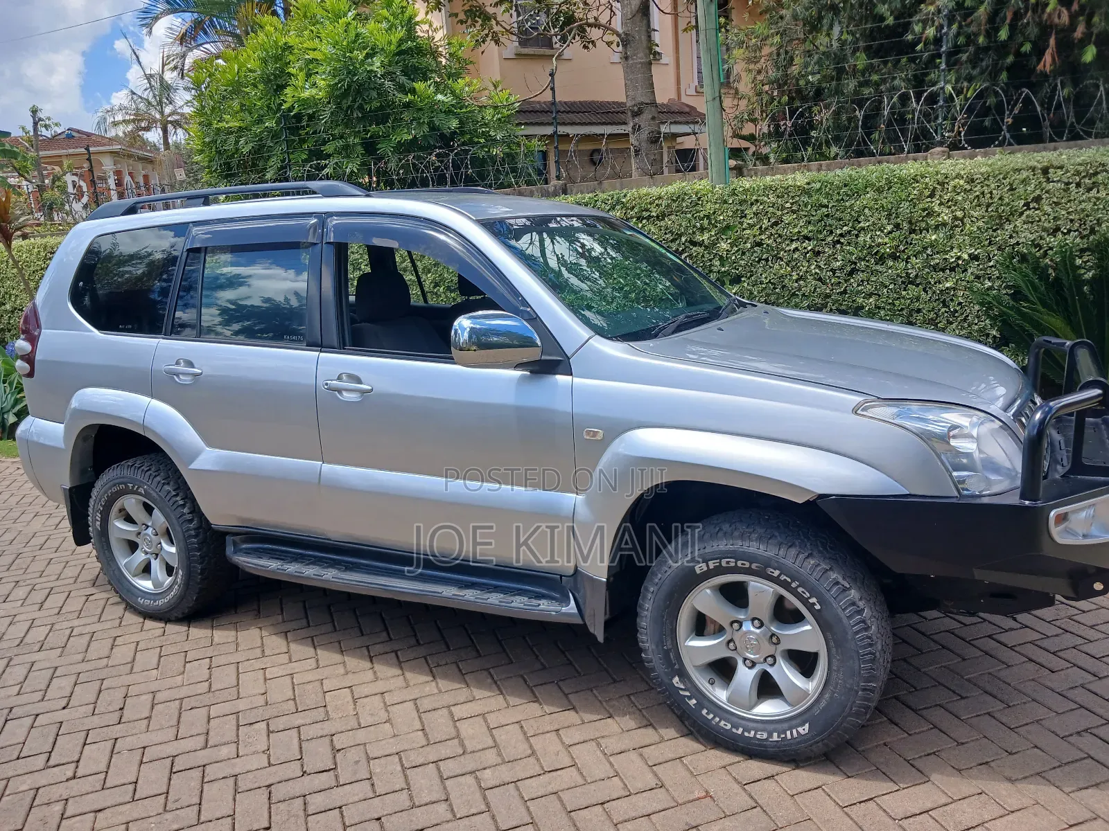 Toyota Land Cruiser Prado 2004 Silver