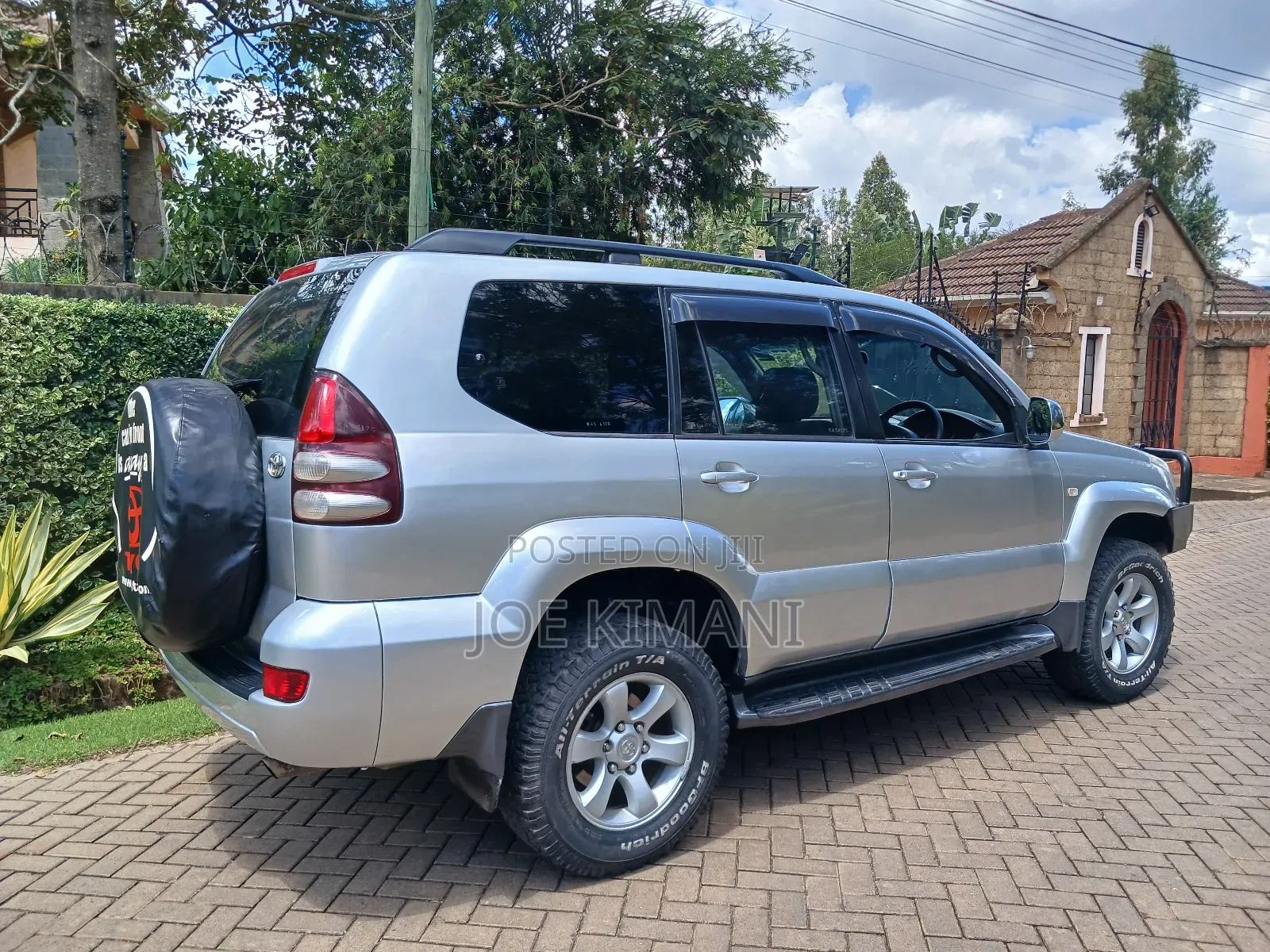 Toyota Land Cruiser Prado 2004 Silver