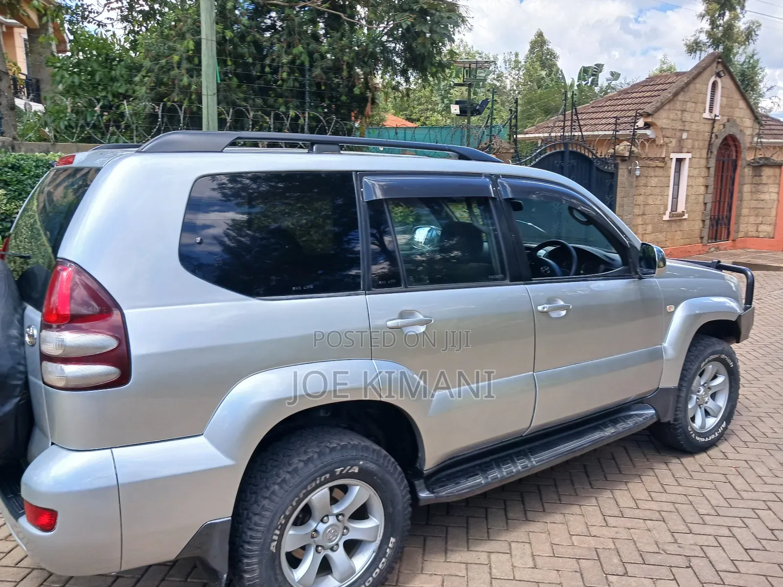 Toyota Land Cruiser Prado 2004 Silver