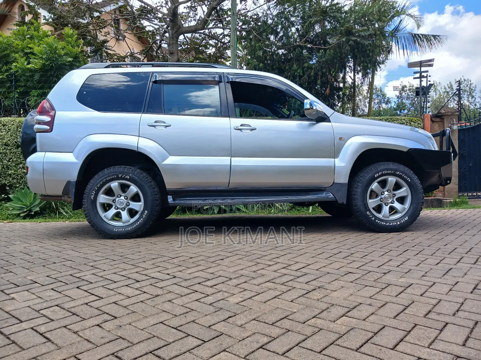 Toyota Land Cruiser Prado 2004 Silver
