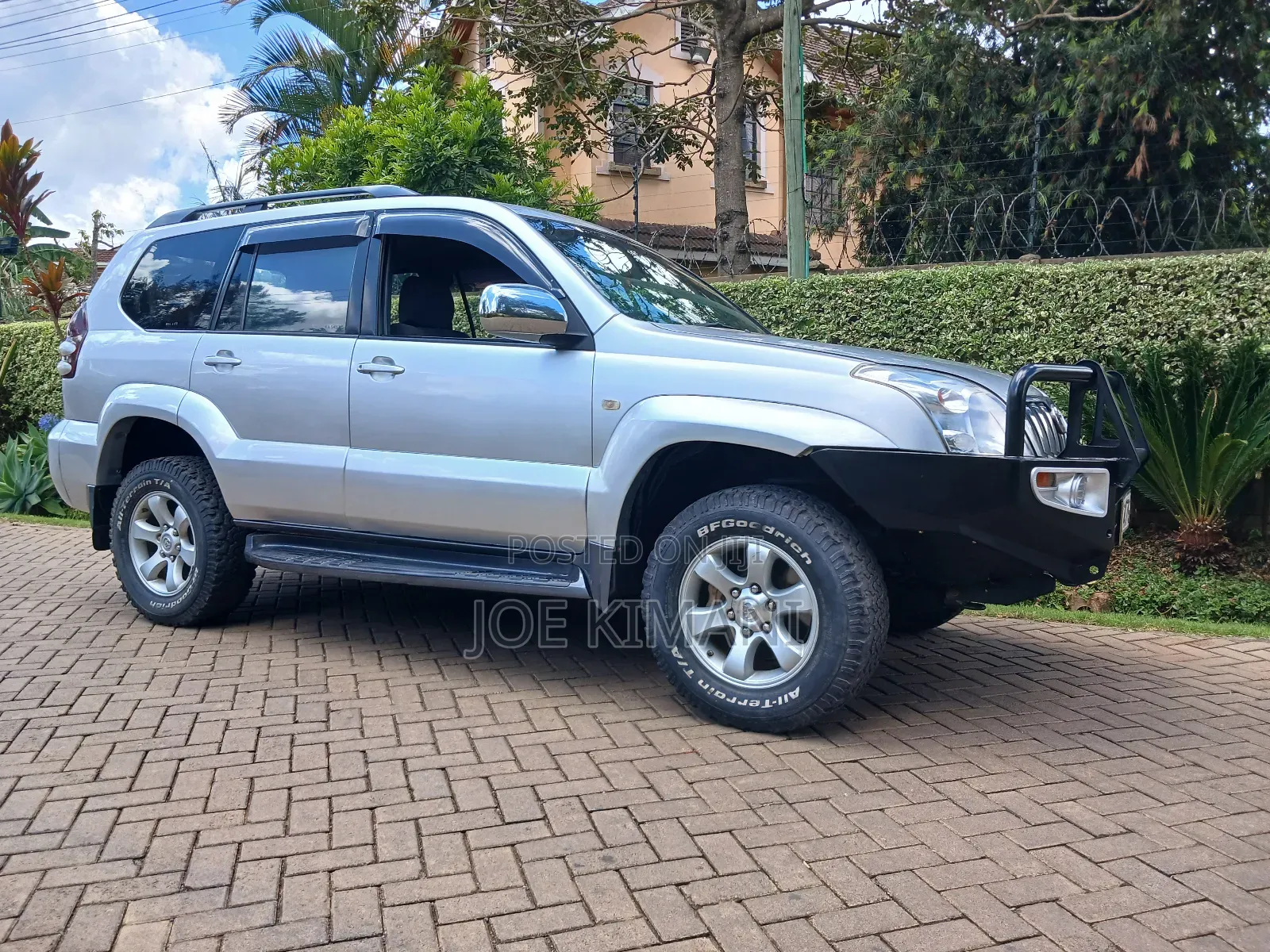 Toyota Land Cruiser Prado 2004 Silver
