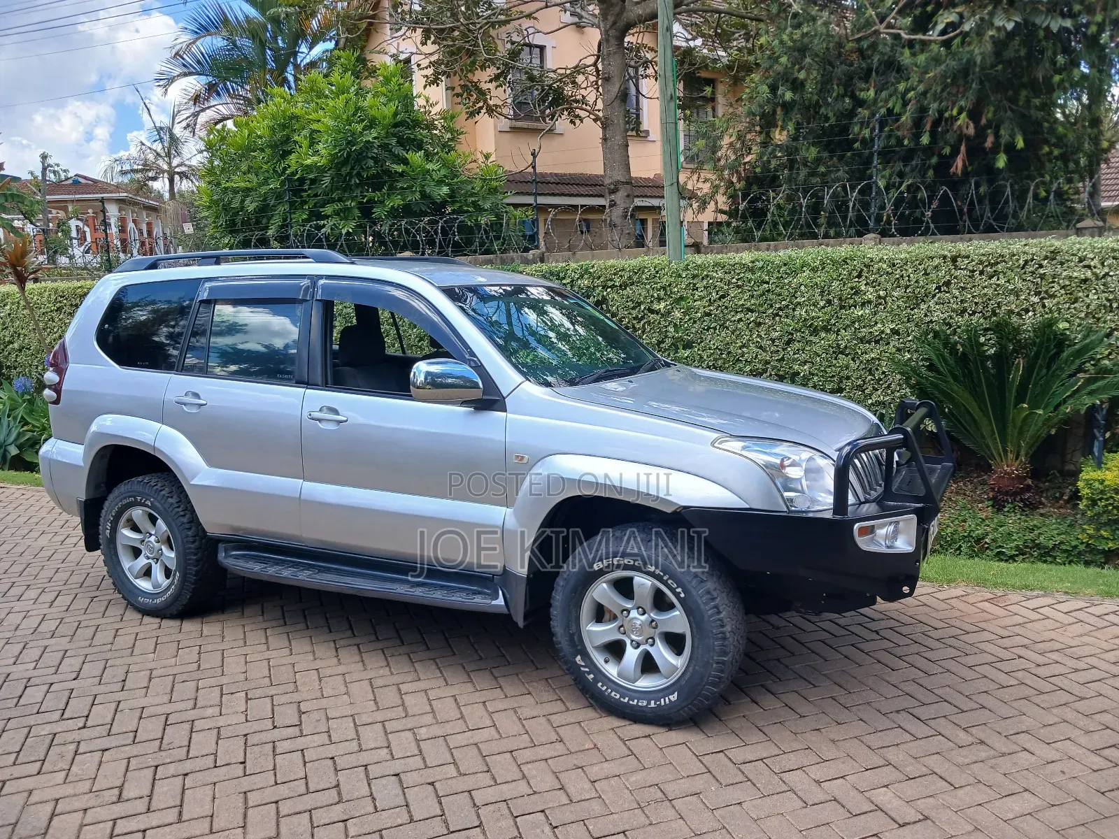 Toyota Land Cruiser Prado 2004 Silver