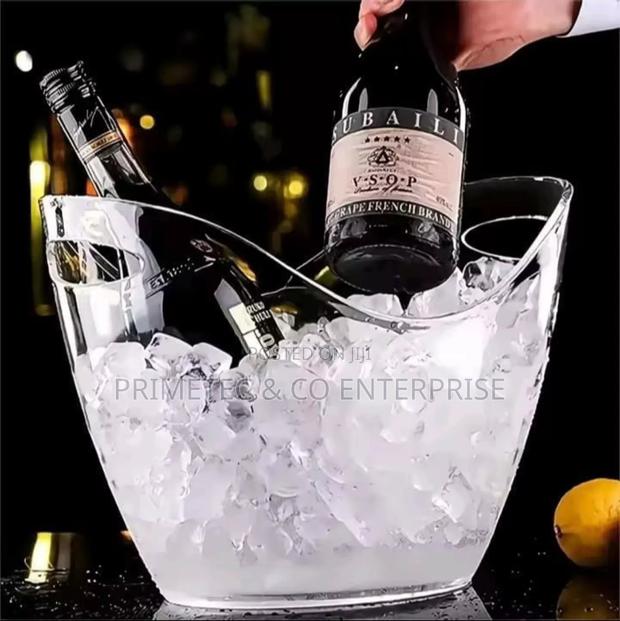 Portable Acrylic Ice Bucket - thumbnail 2