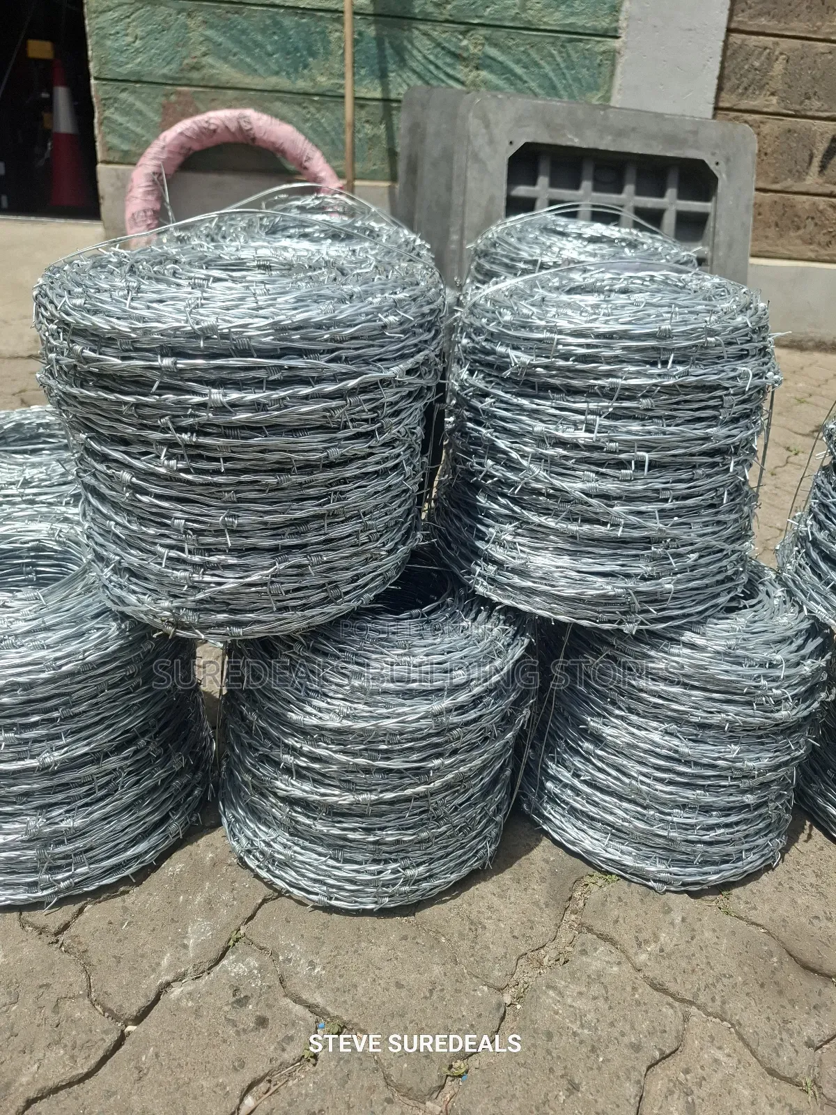 Galvanised Barbed Wire 12.5 Gauge/220mtrs