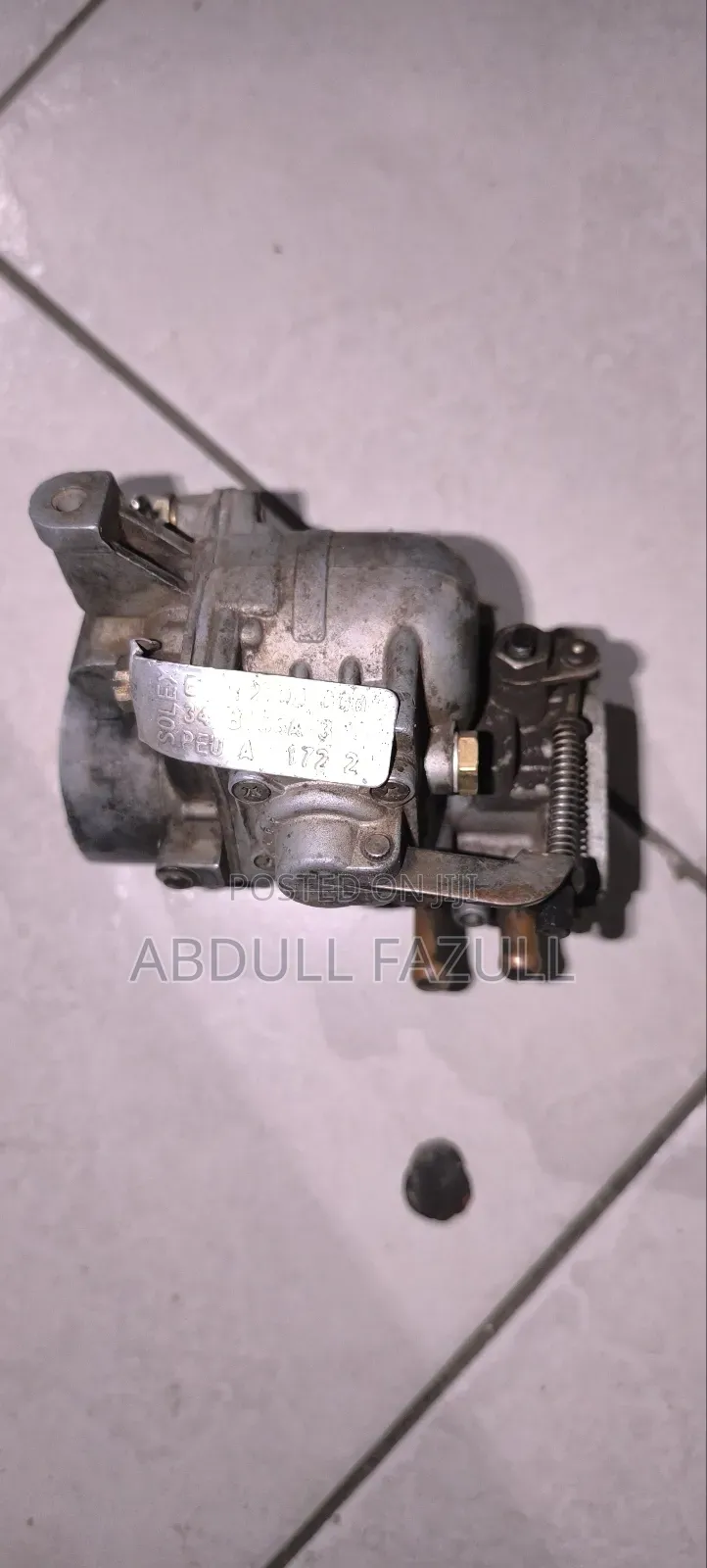 Solex Peugeot Carburetor