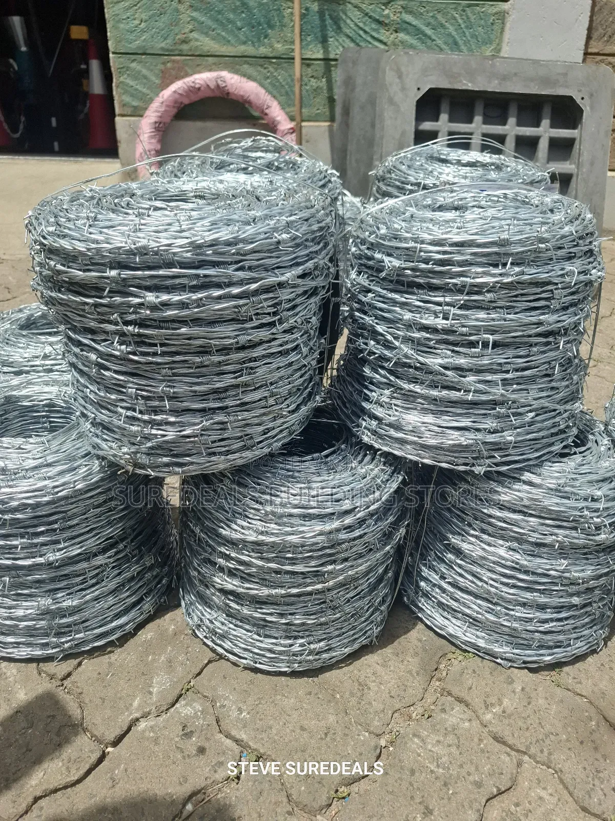 12.5 Gauge Galvanized Barbed Wire