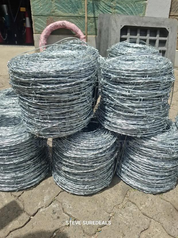 12.5 Gauge Galvanized Barbed Wire - thumbnail 2