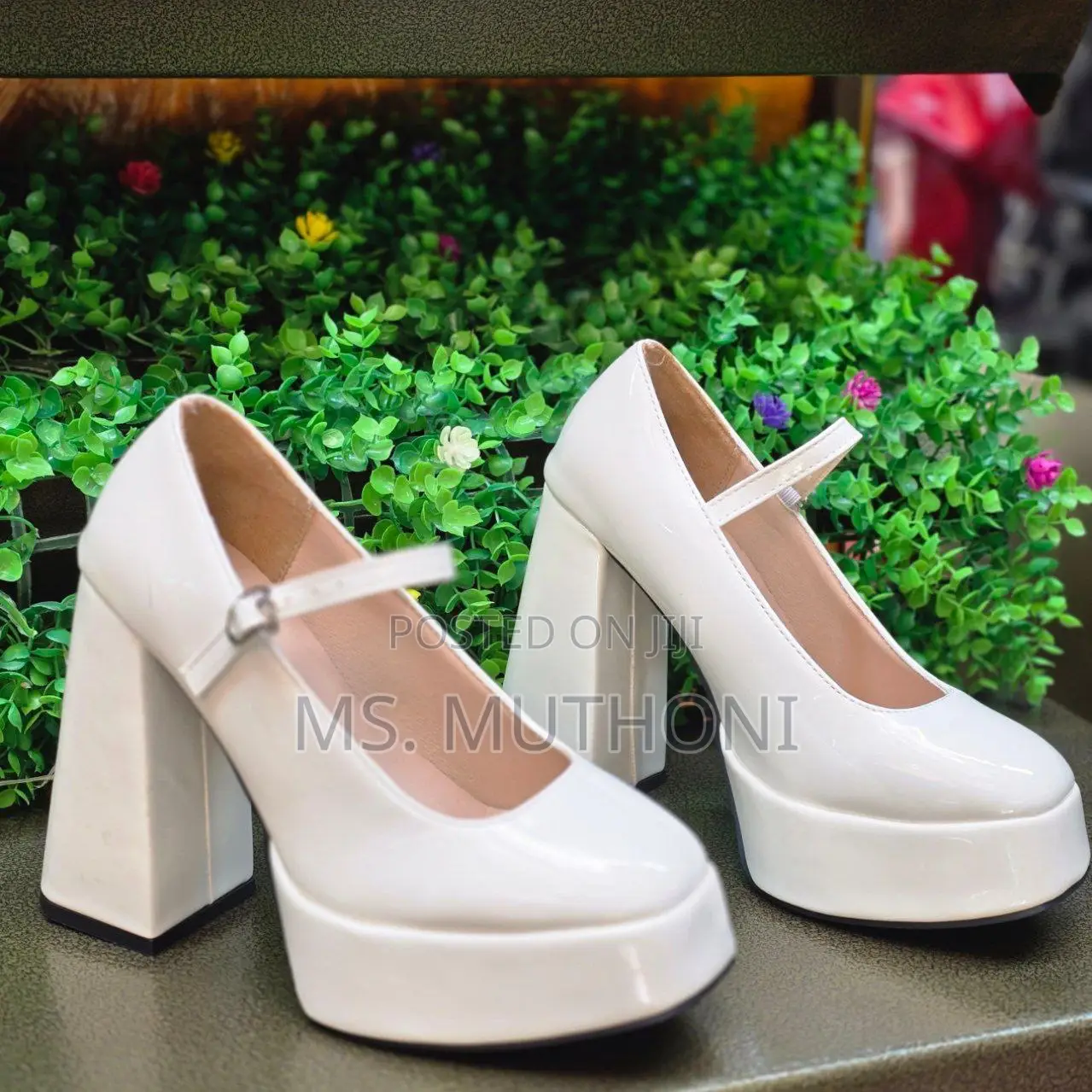 Women’S Fashion Platform Chunky High Heels Size 36-42