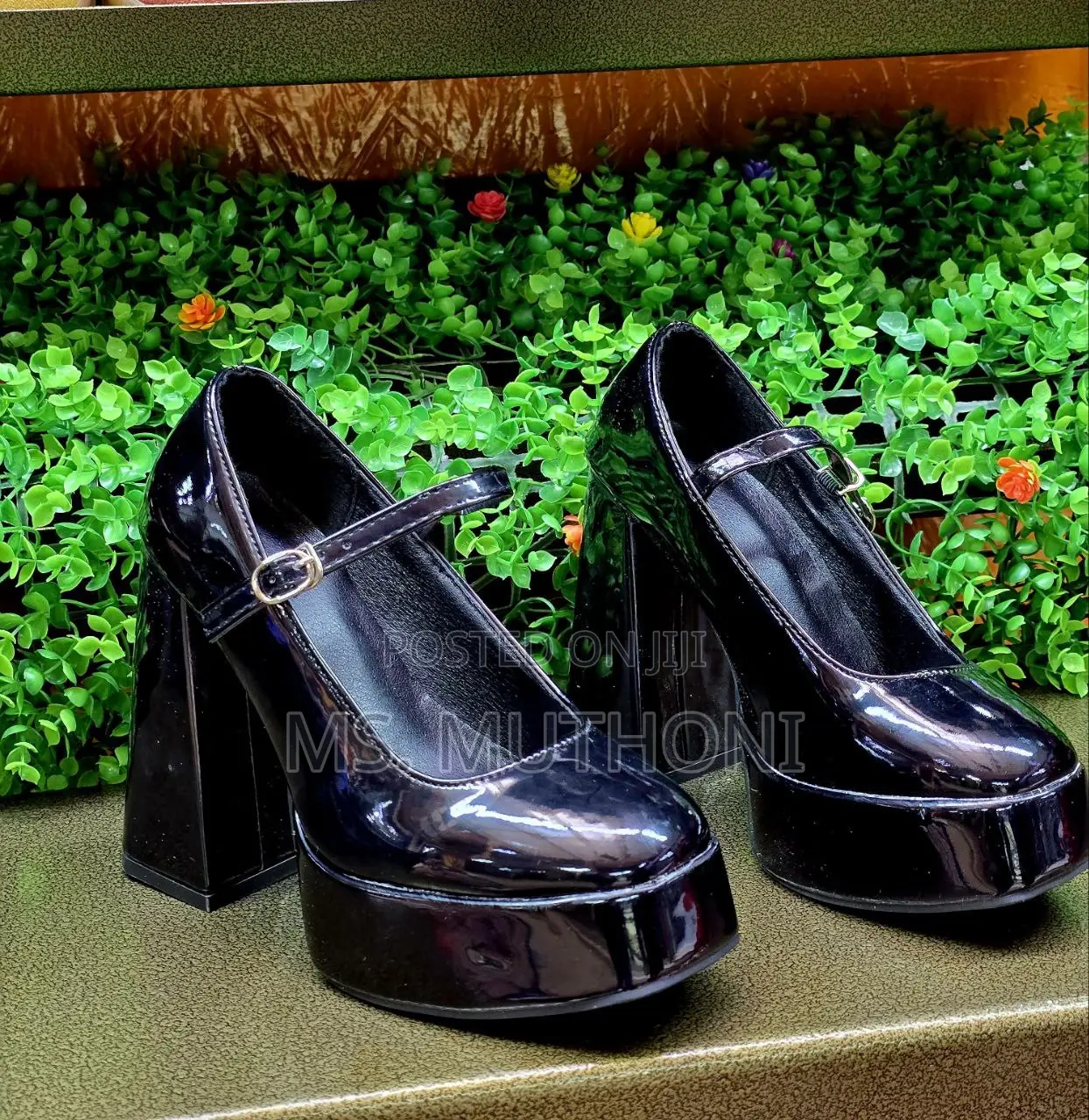 Women’S Fashion Platform Chunky High Heels Size 36-42