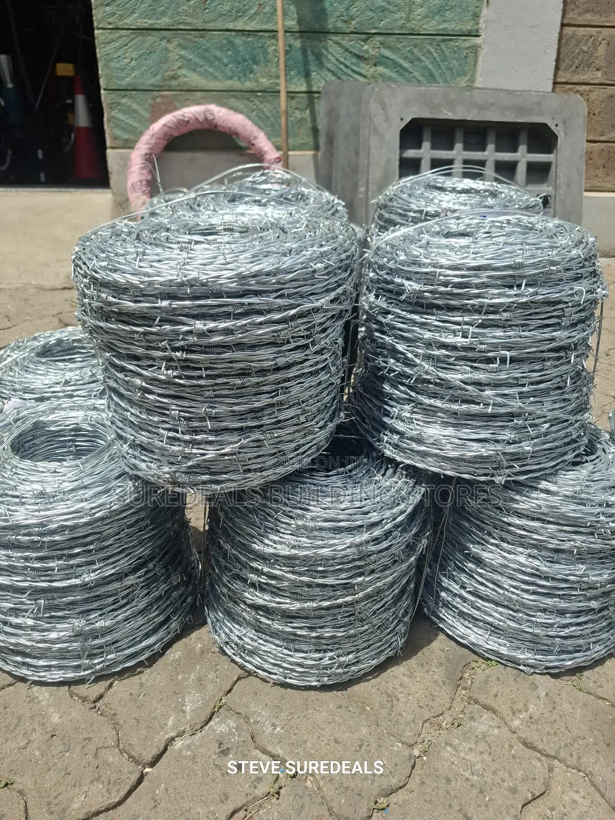 High Tensile Galvanised Barbed Wire