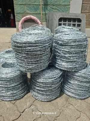 High Tensile Galvanised Barbed Wire
