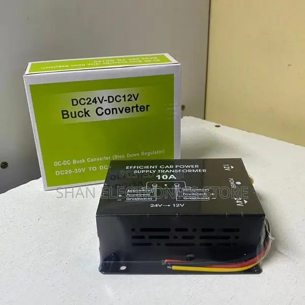 Car Power Supply Transformer Dc/Dc Converter 24v to 12v 10a