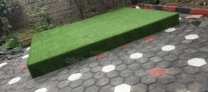 Artificial Pure Grass Carpets on Cabro Floor - main view