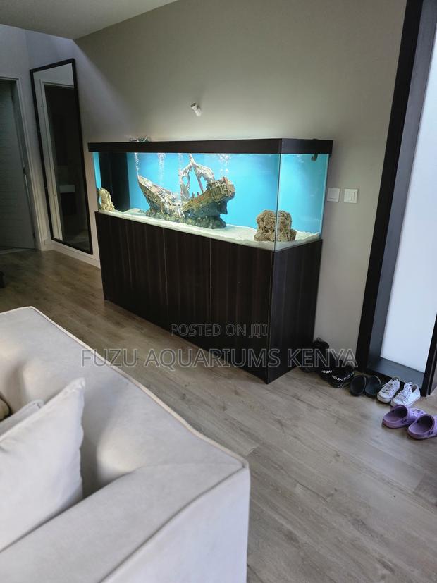 Instant Home Aquarium – Fish Included, Cabinet Included!