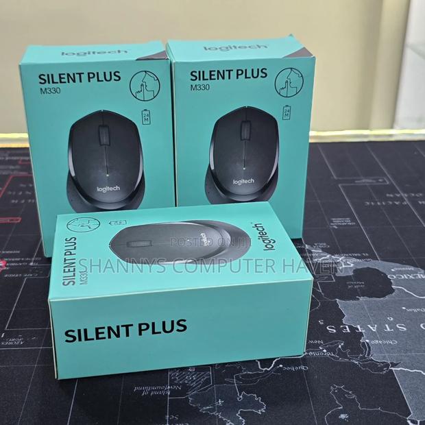 Logitech M330 Silent Plus Wireless Mouse – Ultra-Quiet Smooth - main view