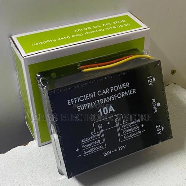 Dc 24v to 12v Car Step-Down Voltage Converter 10a - main view
