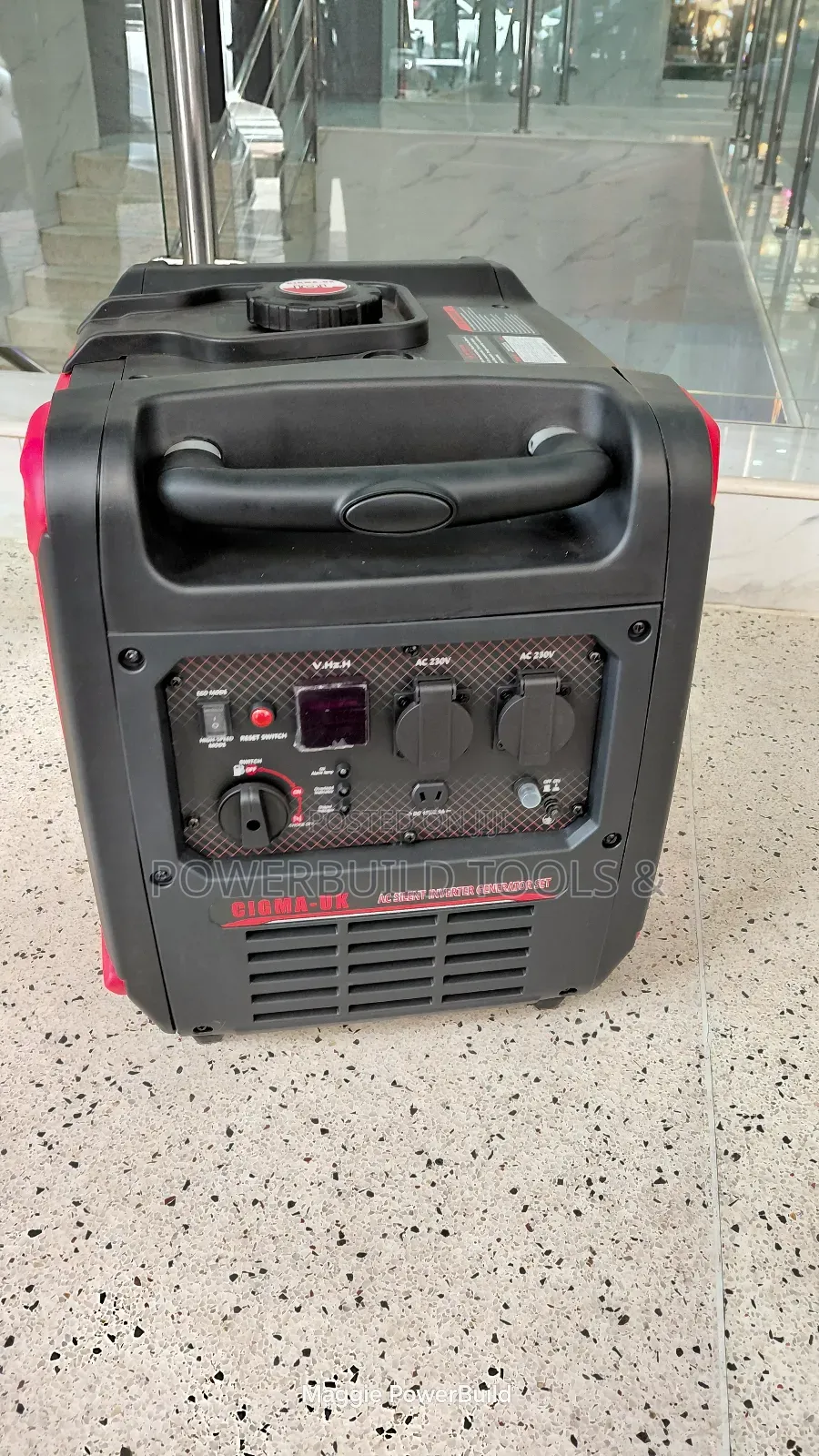 Ac Silent Inverter Generator 6kva K6000i Portable, With Uk Technolgy