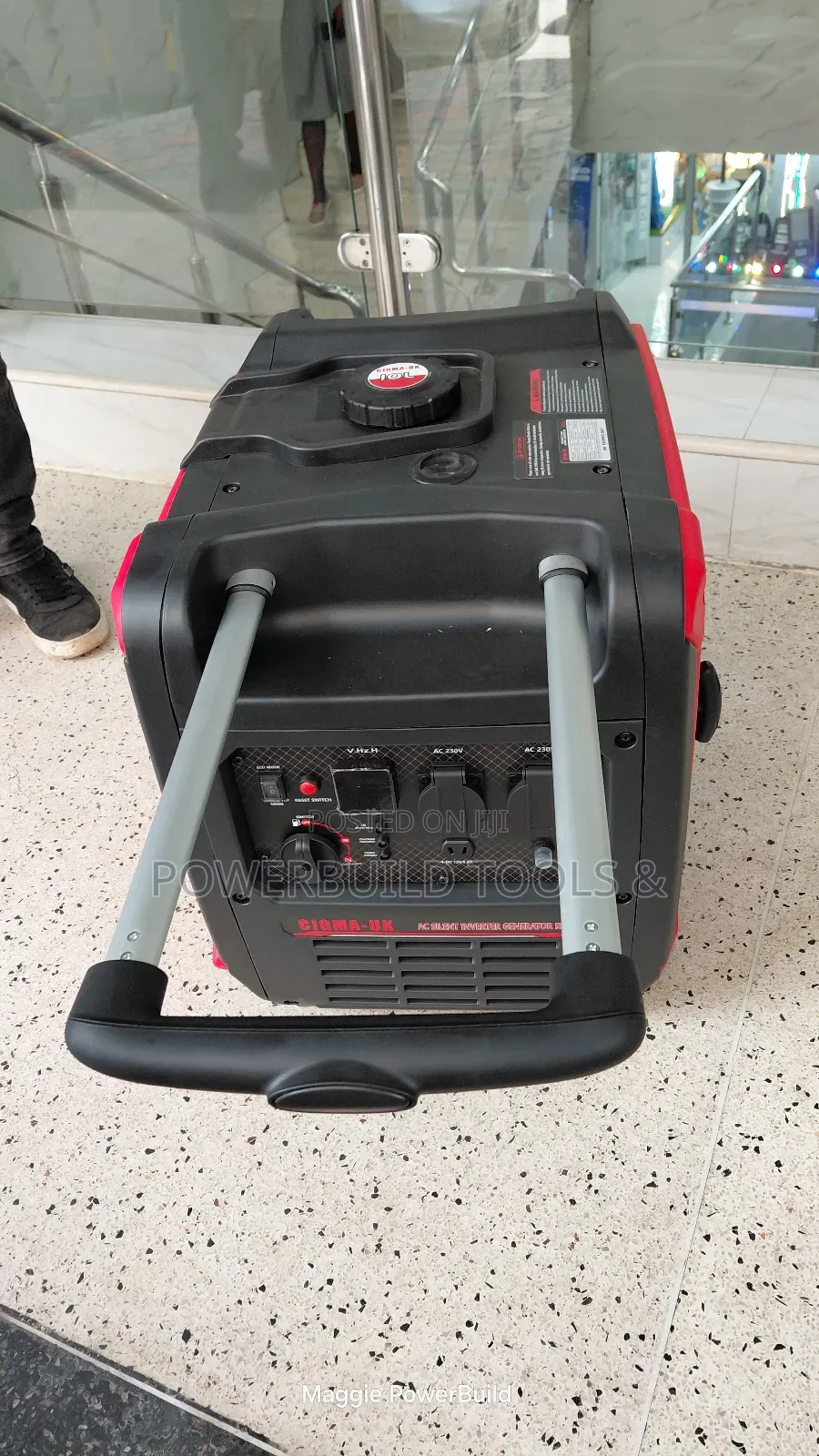 Ac Silent Inverter Generator 6kva K6000i Portable, With Uk Technolgy
