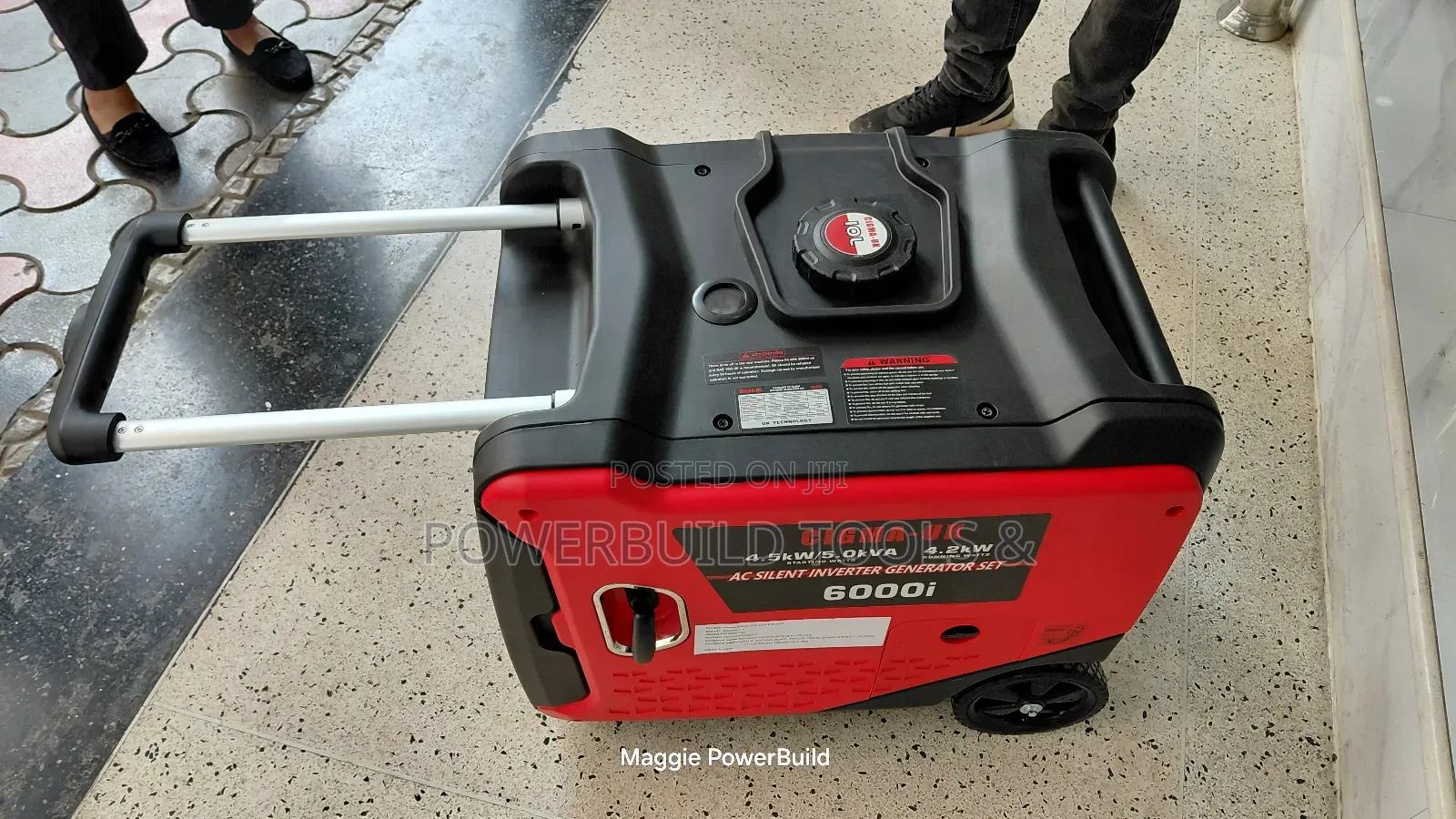 Ac Silent Inverter Generator 6kva K6000i Portable, With Uk Technolgy