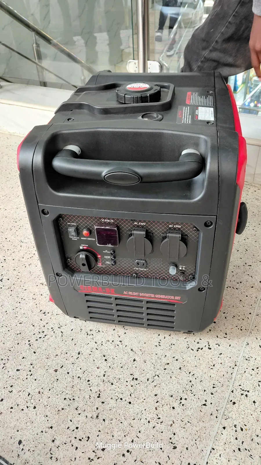 Ac Silent Inverter Generator 6kva K6000i Portable, With Uk Technolgy