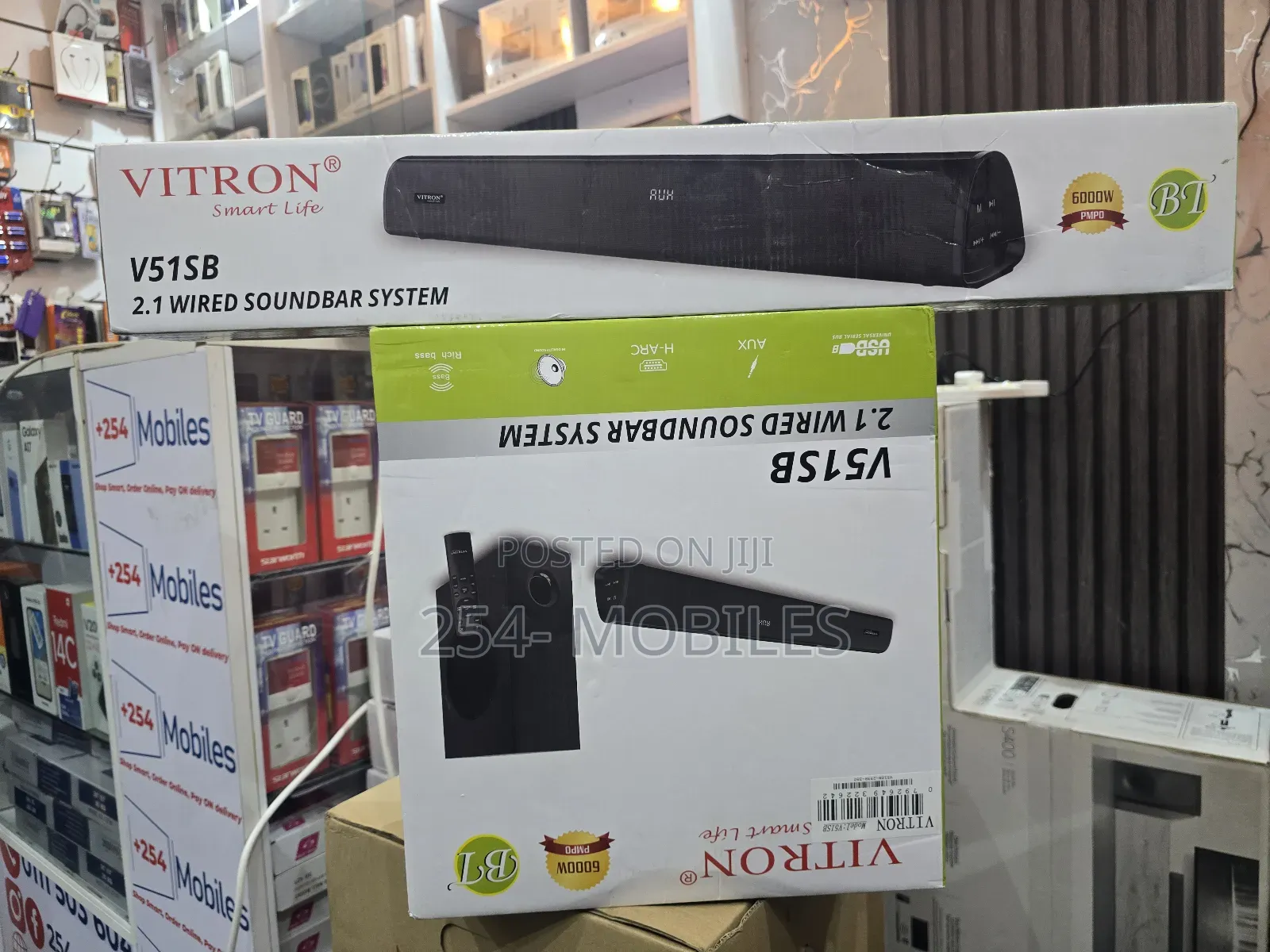 Vitron V51sb 2.1 Super Soundbar With Bluetooth 6000watts