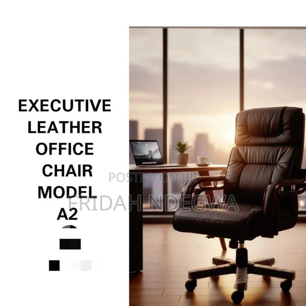Executive Leather Office Chair Model A2 - main view
